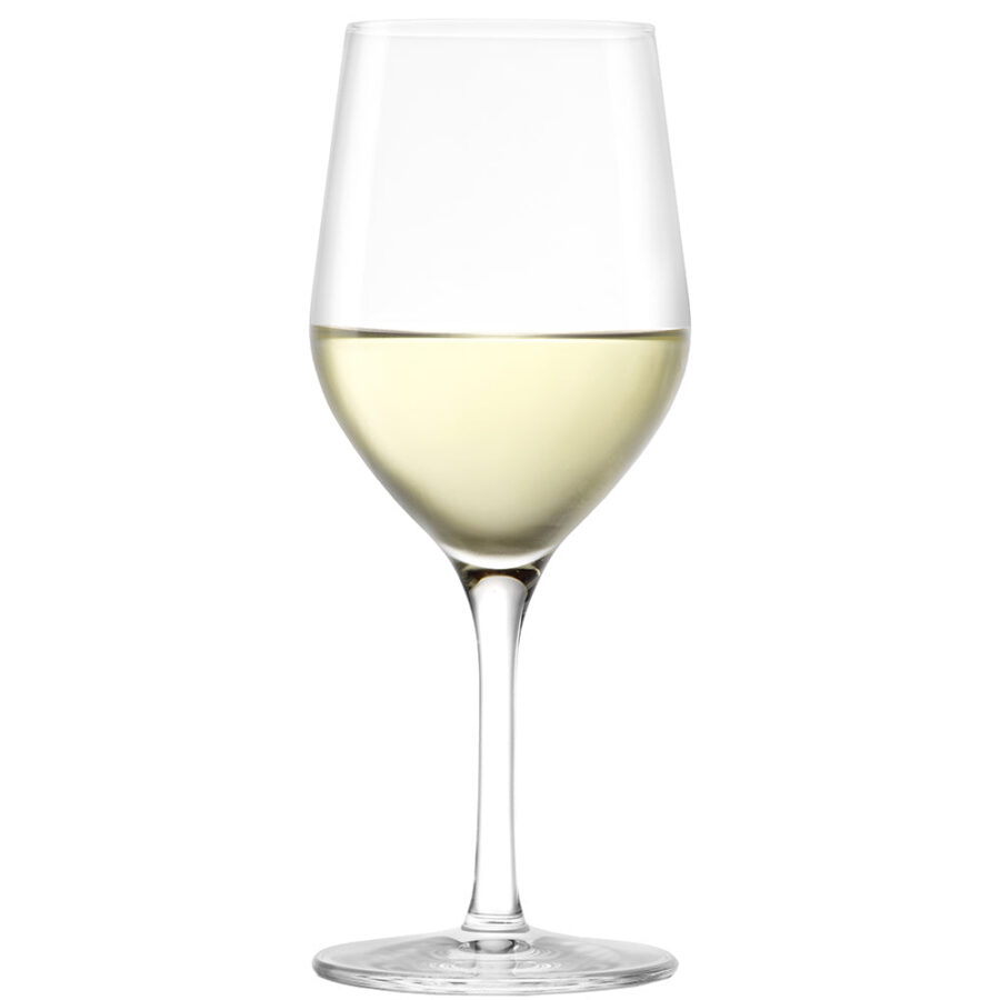 Angular White Wine Glass 12 oz